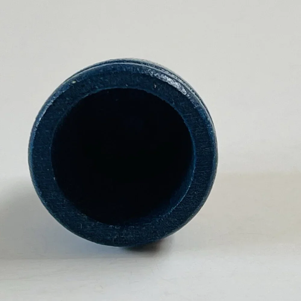 Sewing Quilting Thimble‎ No Size Blue Collectible Hand Painted Floral Decor